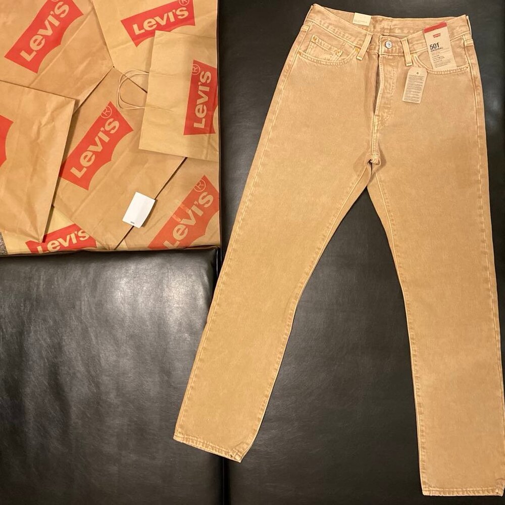 LEVI'S 501 Original Fit Women's Jeans (Size: 28x32) NWT - Picture 5 of 10